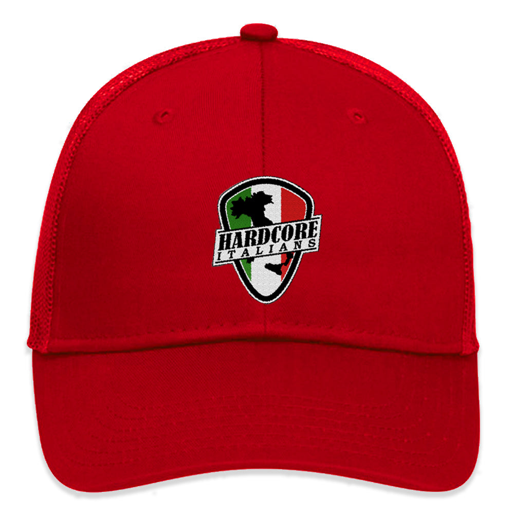 Hardcore Italians Trucker Hat (Red)
