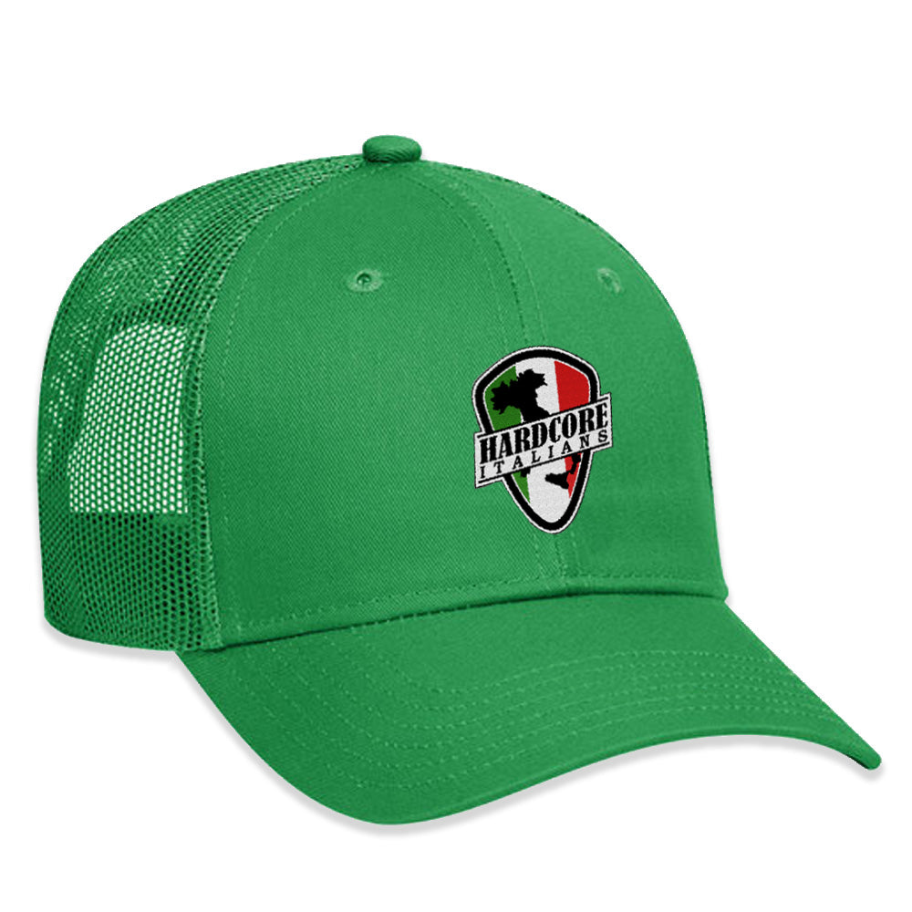 Hardcore Italians Trucker Hat (Green)