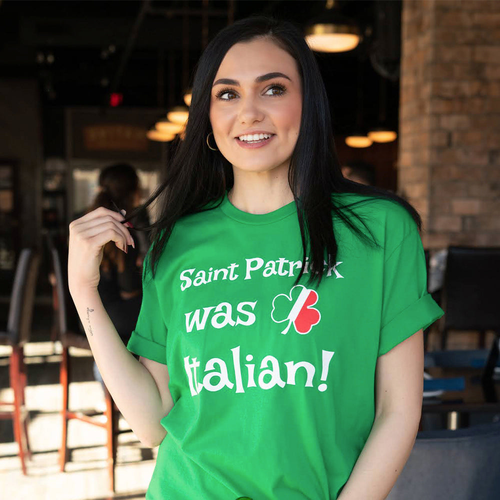 St. Patrick Was Italian Clover Tee