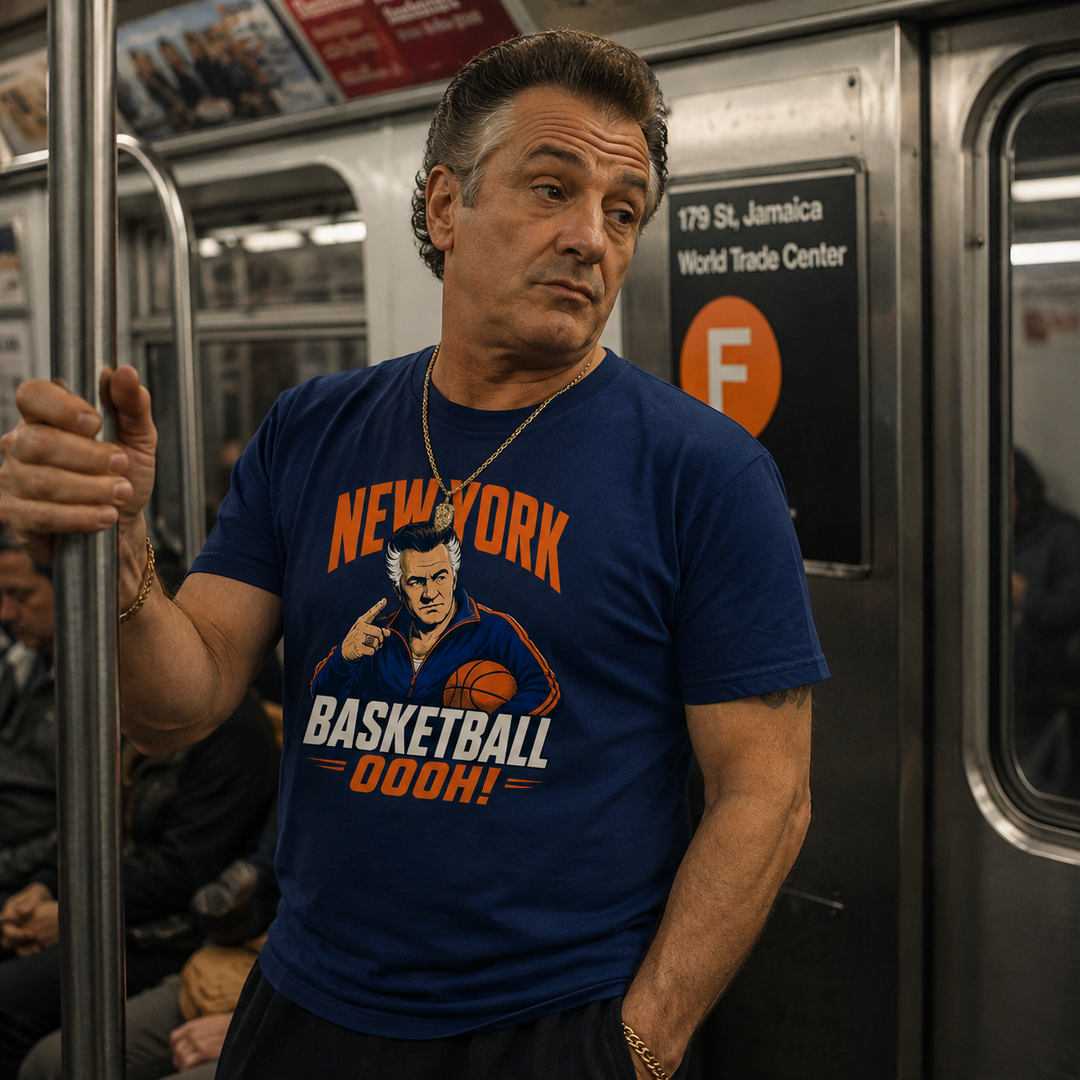 New Yooohrk Basketball Tee