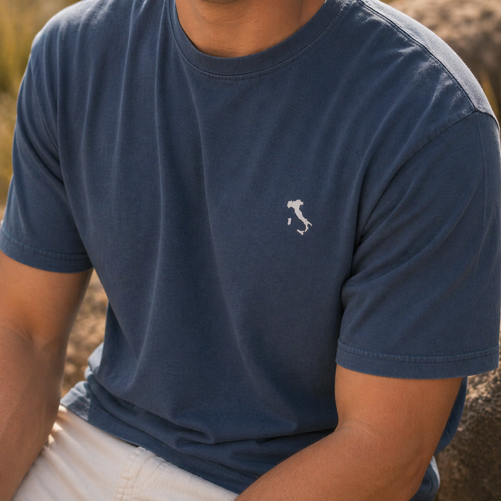 Italia Basic Embroidered Tee
