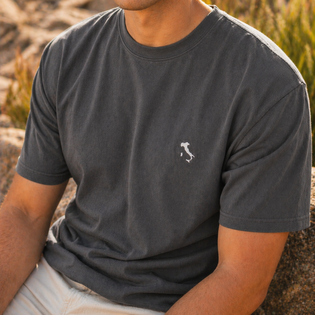 Italia Basic Embroidered Tee