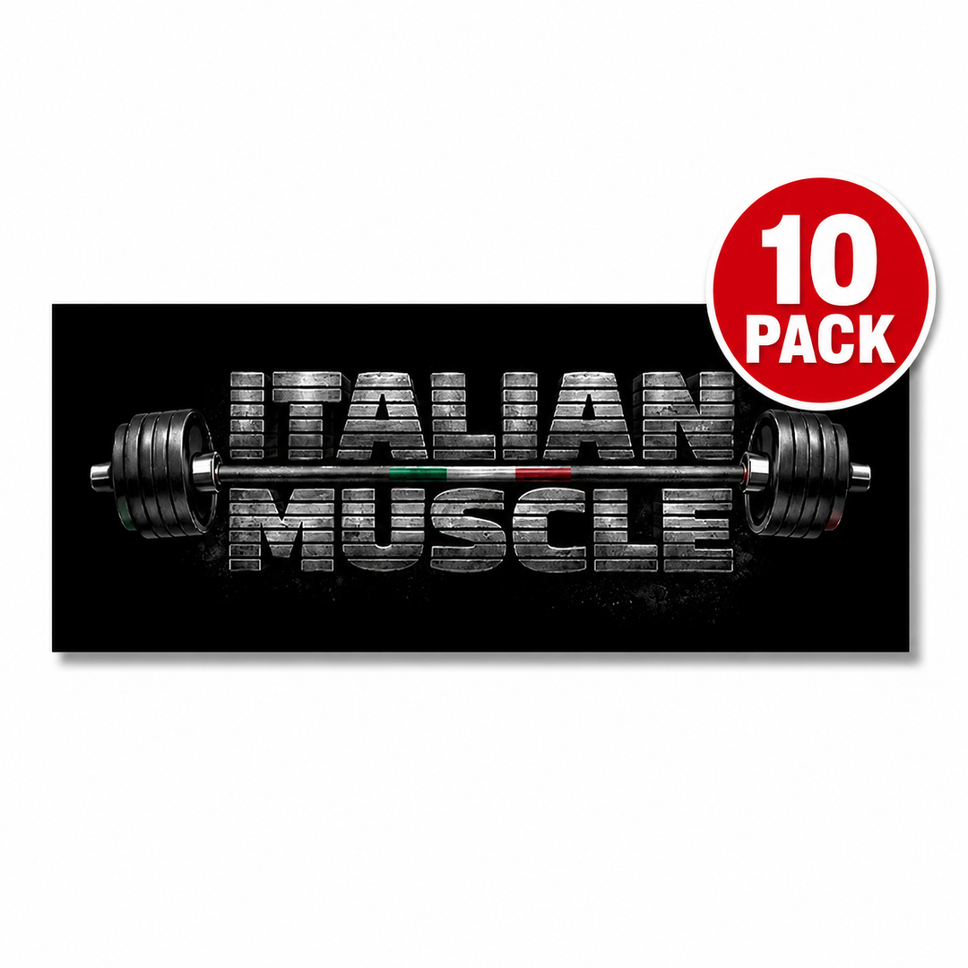 Italian Muscle Sticker - 10 Pack