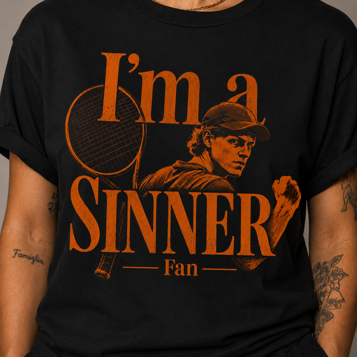 I'm A Sinner Fan Tee