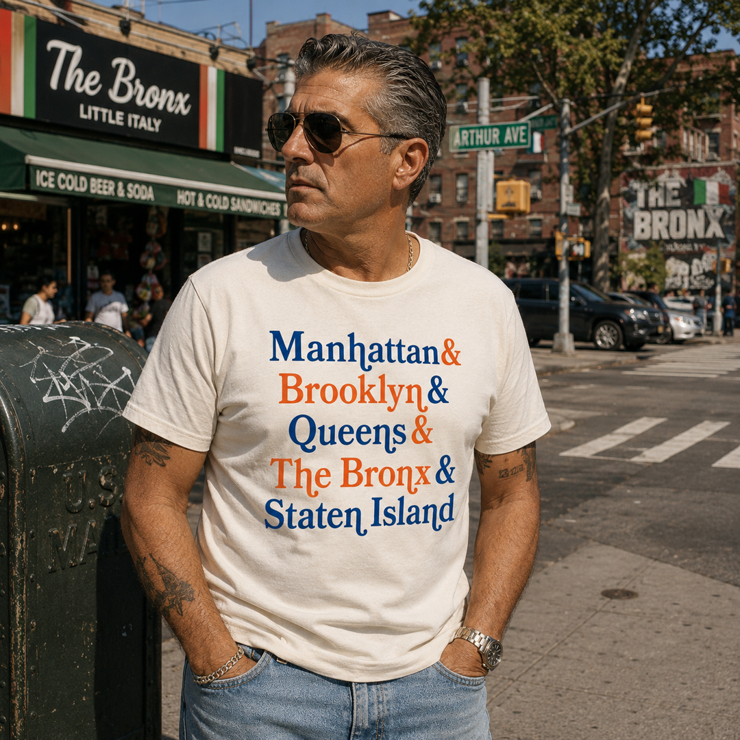New York Boroughs Tee