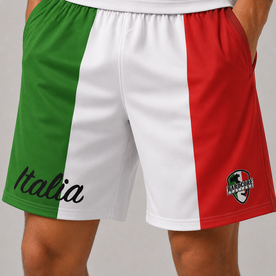 Italy Flag Shorts