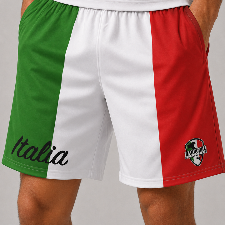 Italy Flag Shorts