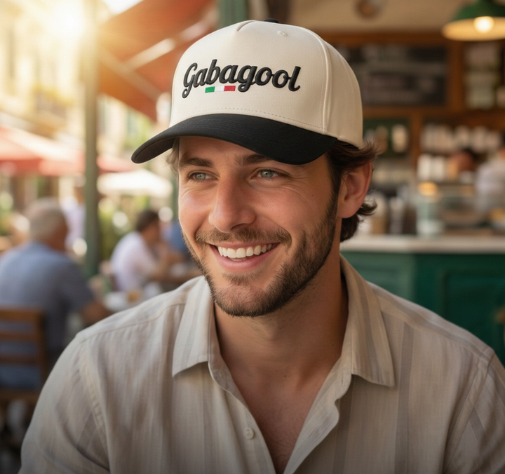 Gabagull Gabagool Hat – Vintage Italian-American Puff Embroidery Cap | Classic ...
