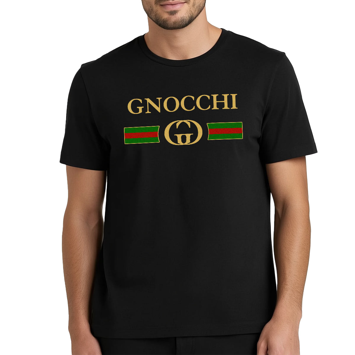 Gnocchi Parody Tee | Italian-Inspired Luxury Humor – Hardcore Italians
