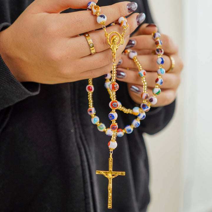 Murano Glass Rosary - Handmade in Italy
