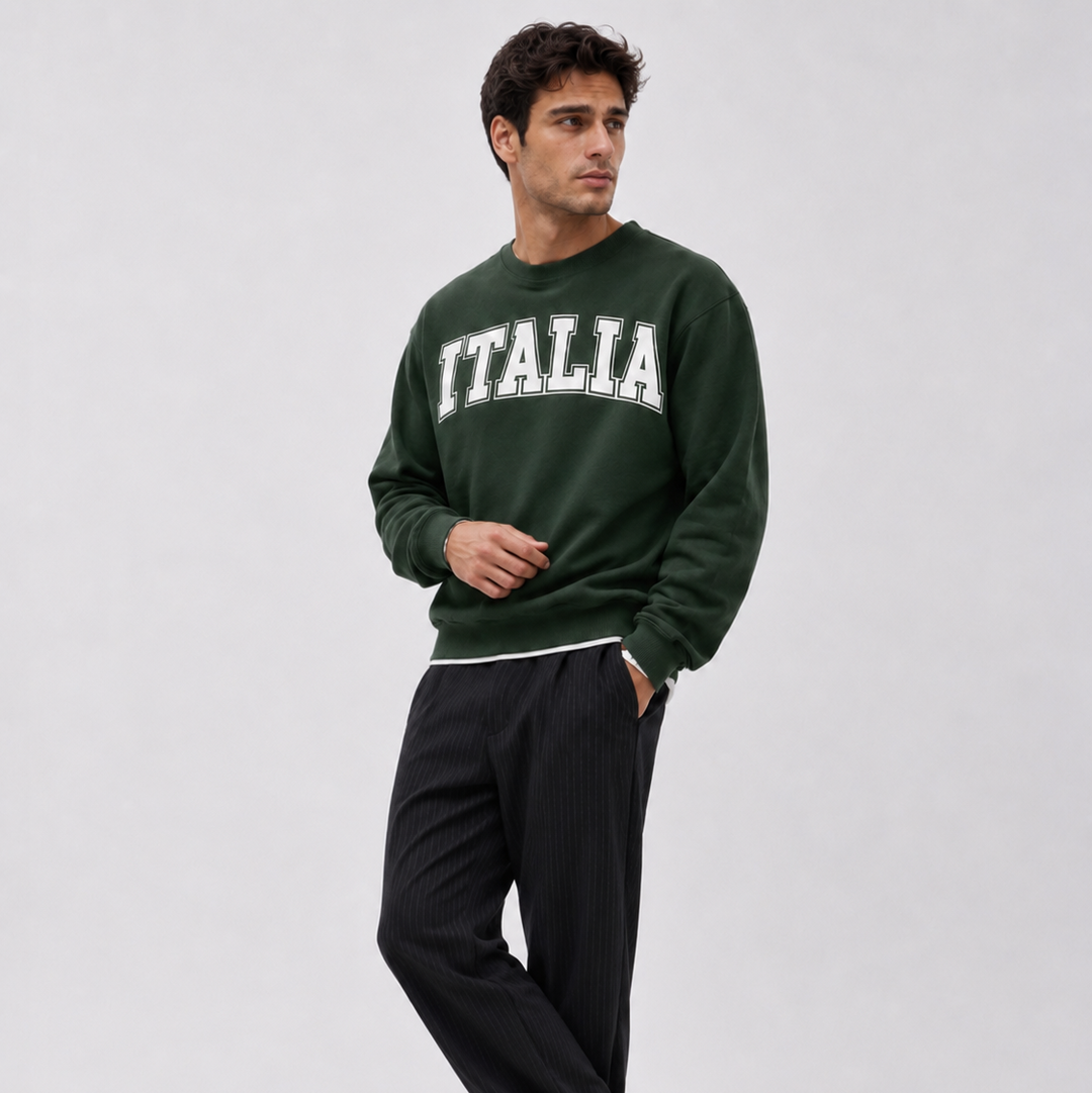 Italia University Crewneck