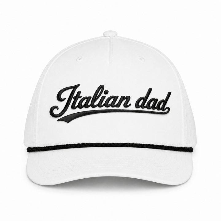 Italian Dad Script Rope Hat