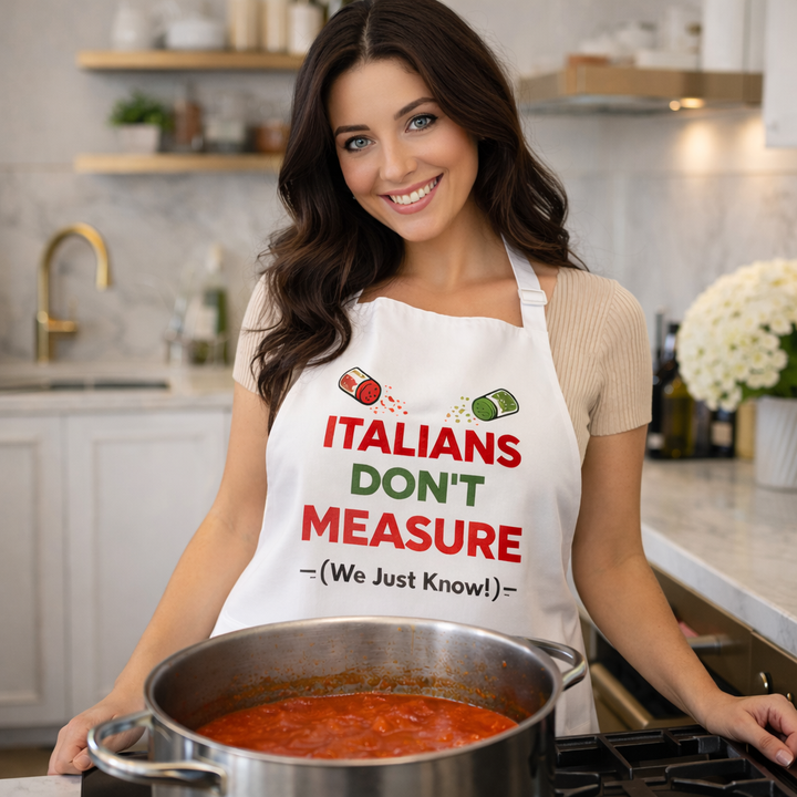 Italians Don't Measure Apron