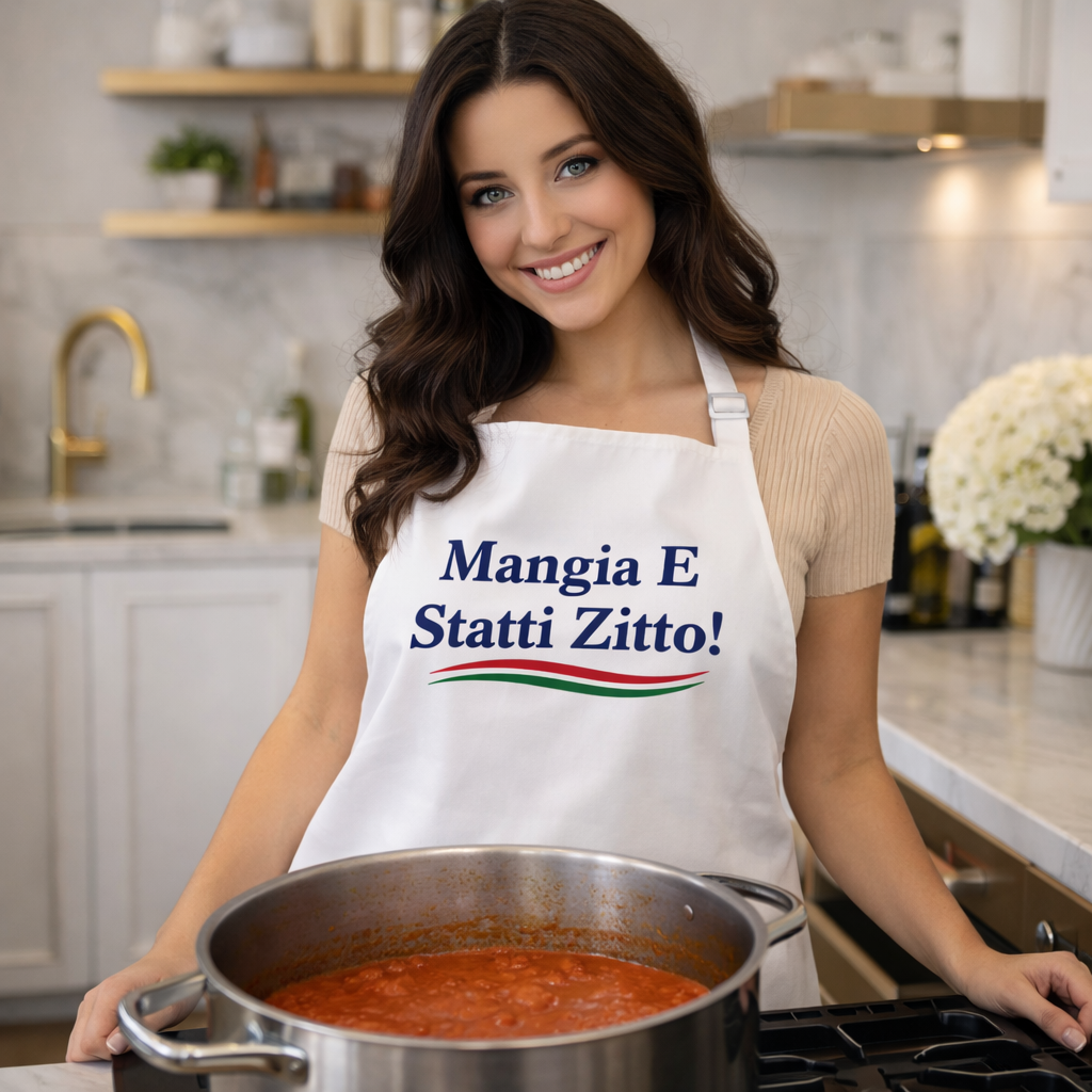 Mangia E Statti Zitto Apron