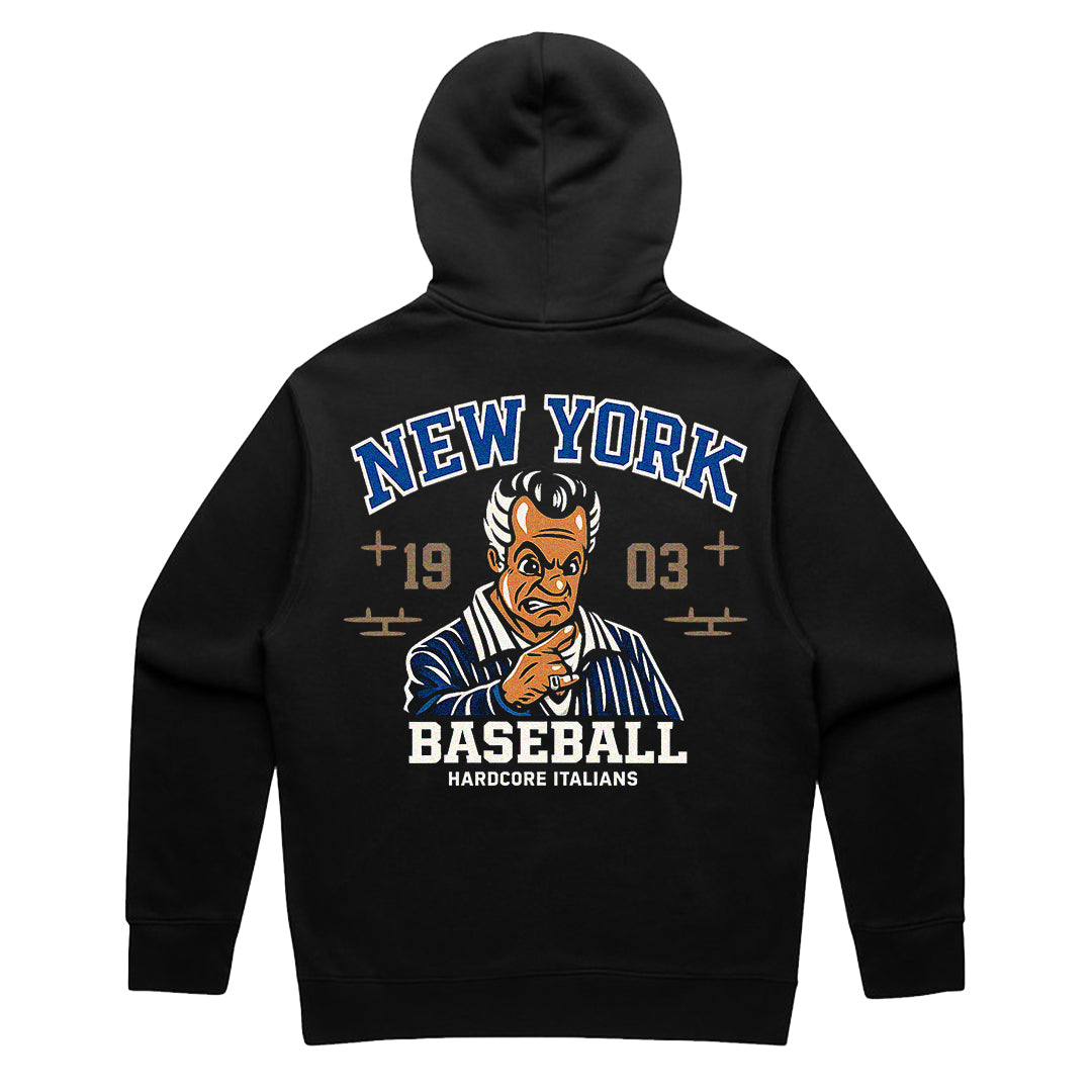 New York Baseball Italian Premium Hoodie