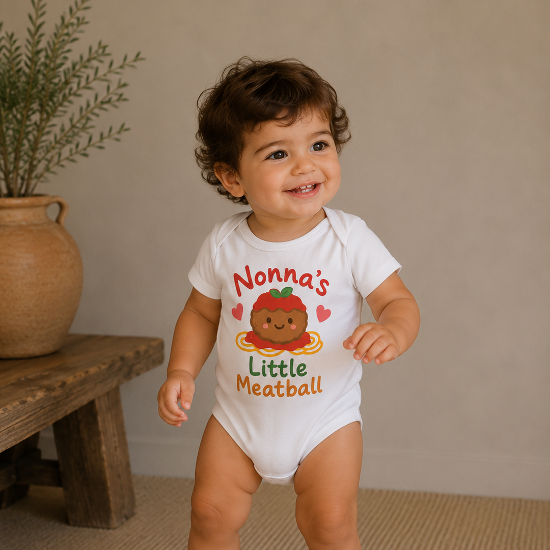 Nonna's Little Meatball Onesie