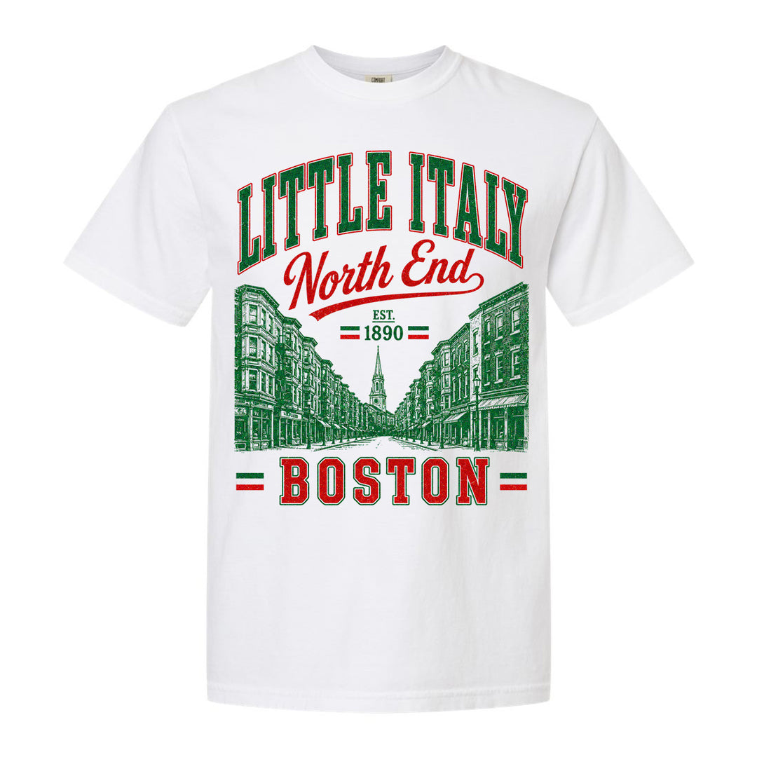 North End Boston Heritage Tee