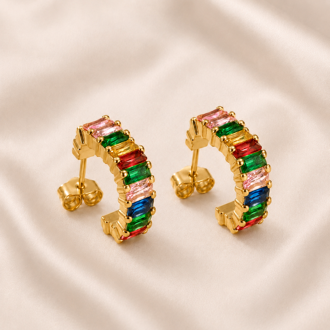 Positano Pavé Hoops