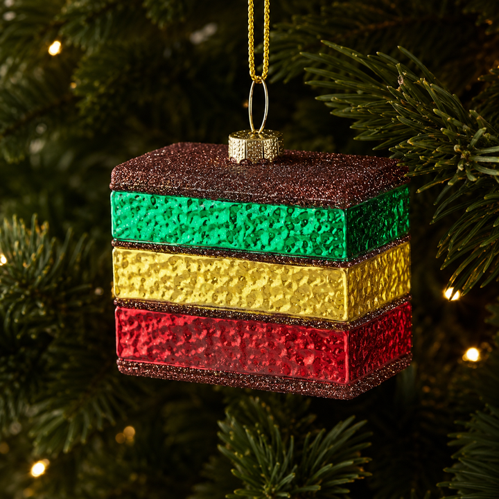 Rainbow Cookie Ornament