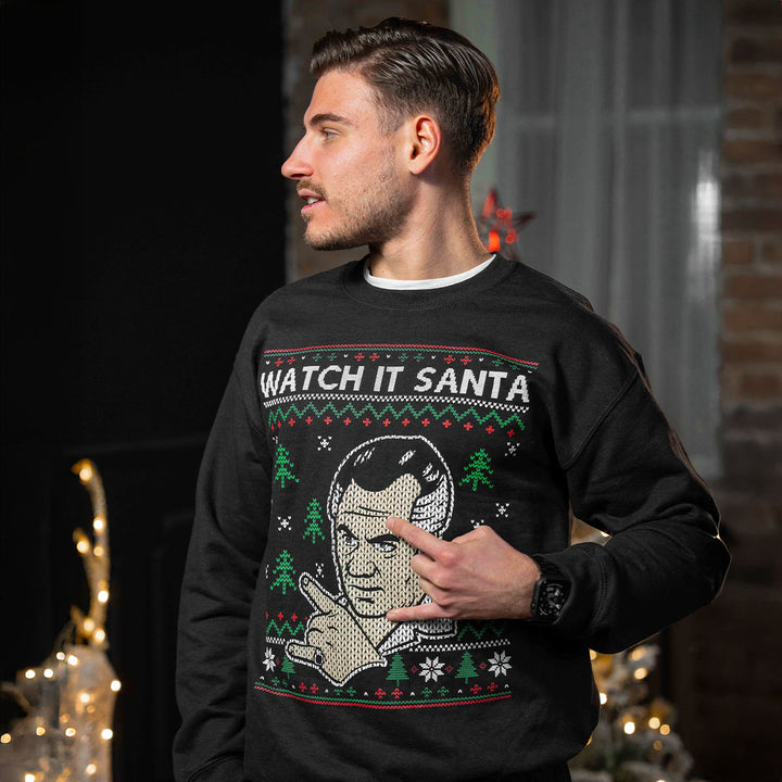 Watch It Santa Crewneck