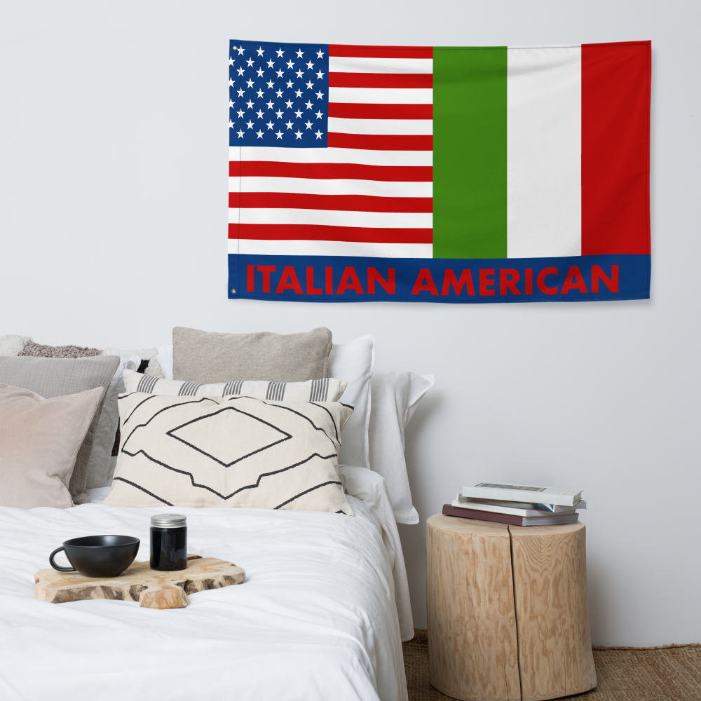 Italian-American Cross Flag