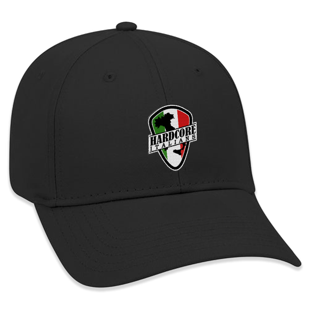 Hardcore Italians Baseball Hat (Black)