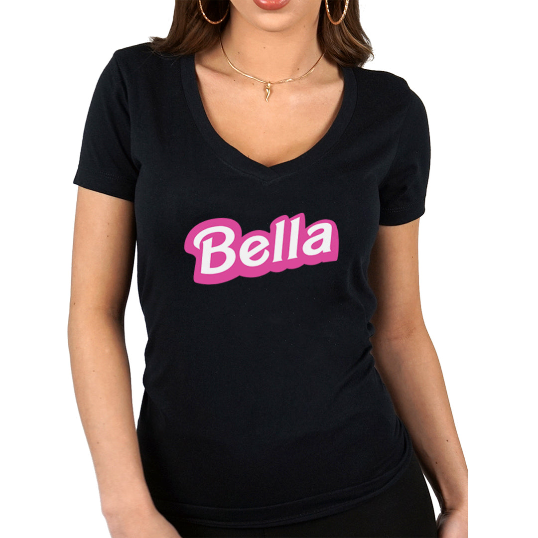 Bella Womens V-Neck Tee