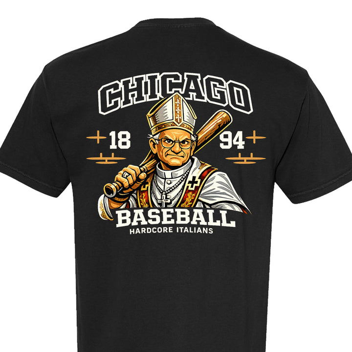 Chicago Baseball Pope Tee