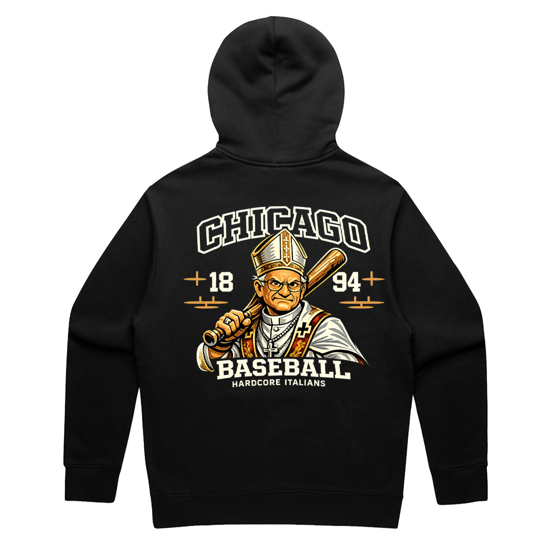 Chicago Baseball Pope Premium Hoodie