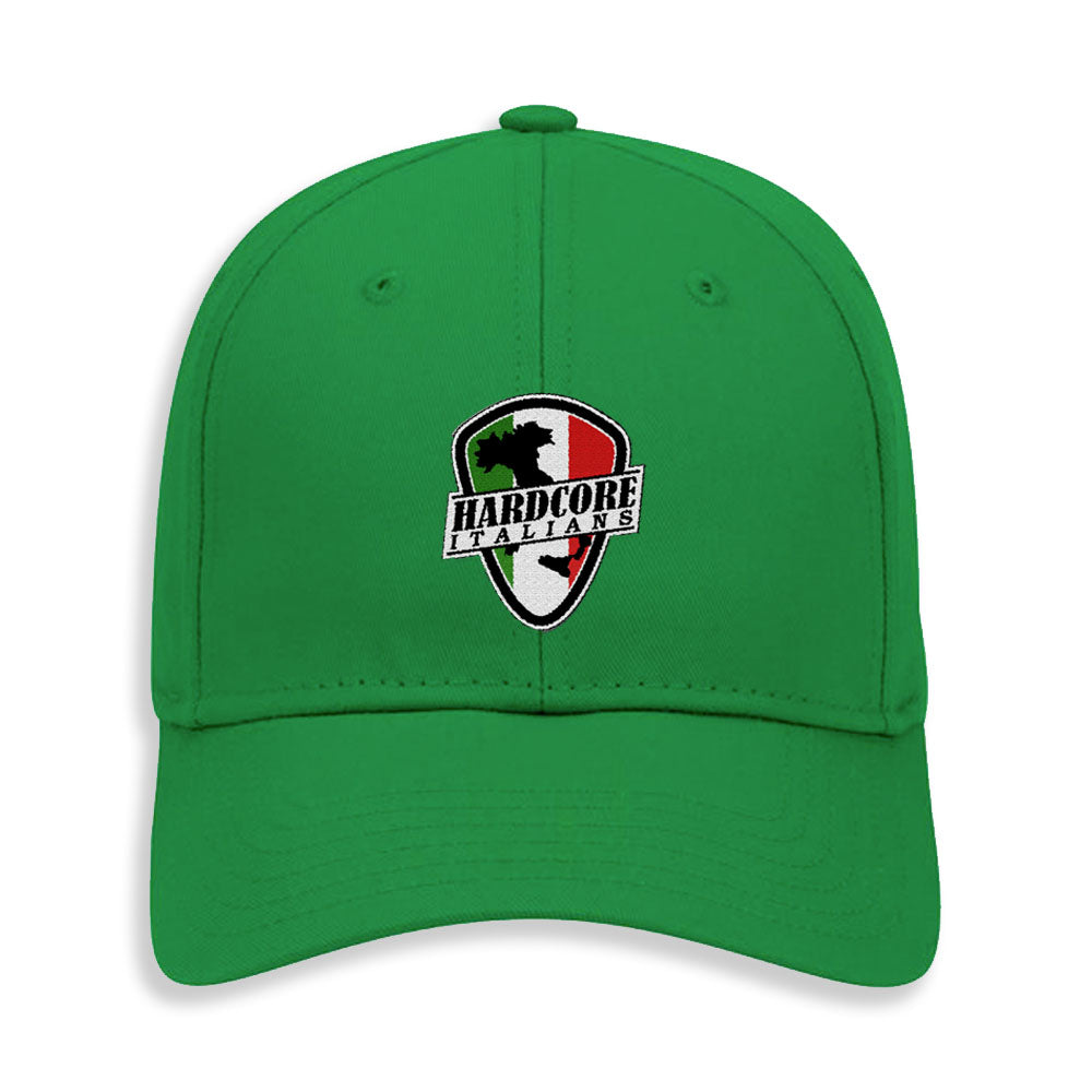 Hardcore Italians Baseball Hat (Green)