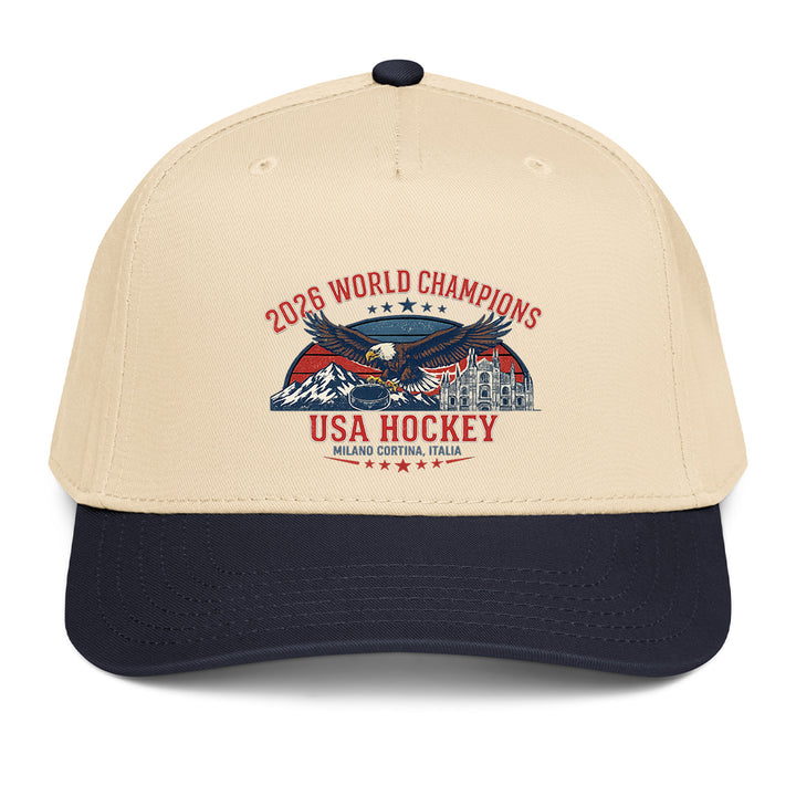 USA Hockey Champs Milano 2026 Hat