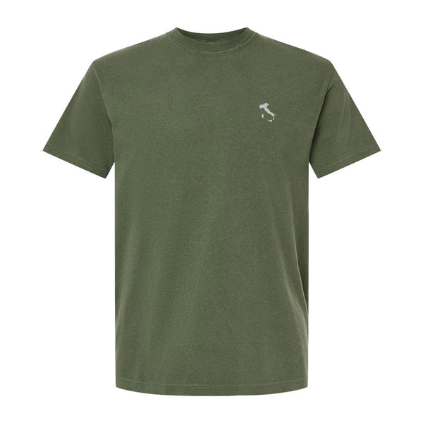 Italia Basic Embroidered Tee