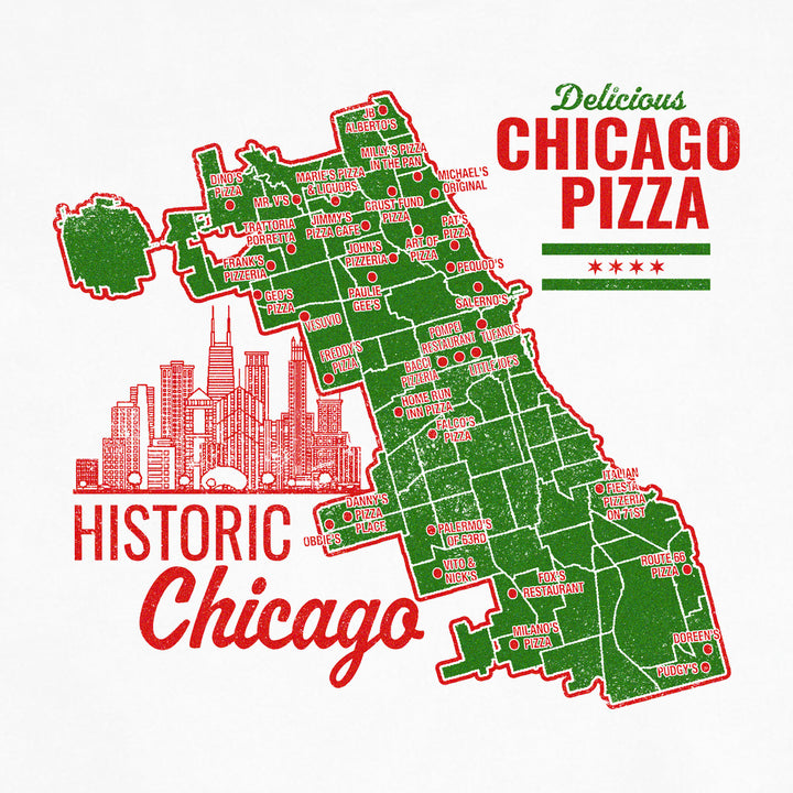 Chicago Pizza Tee