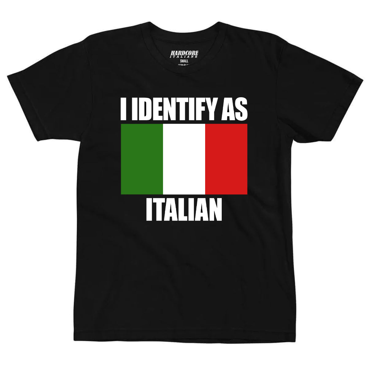 Mi identifico come maglietta italiana