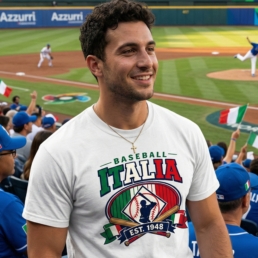 Italia Baseball Heritage Tee