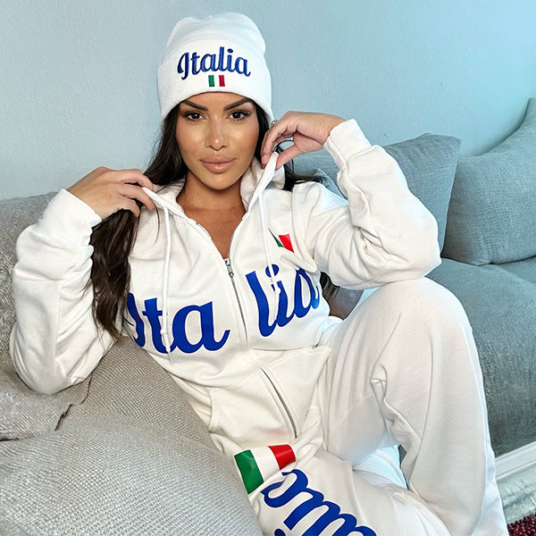 Italia Zip-Up Matching Set