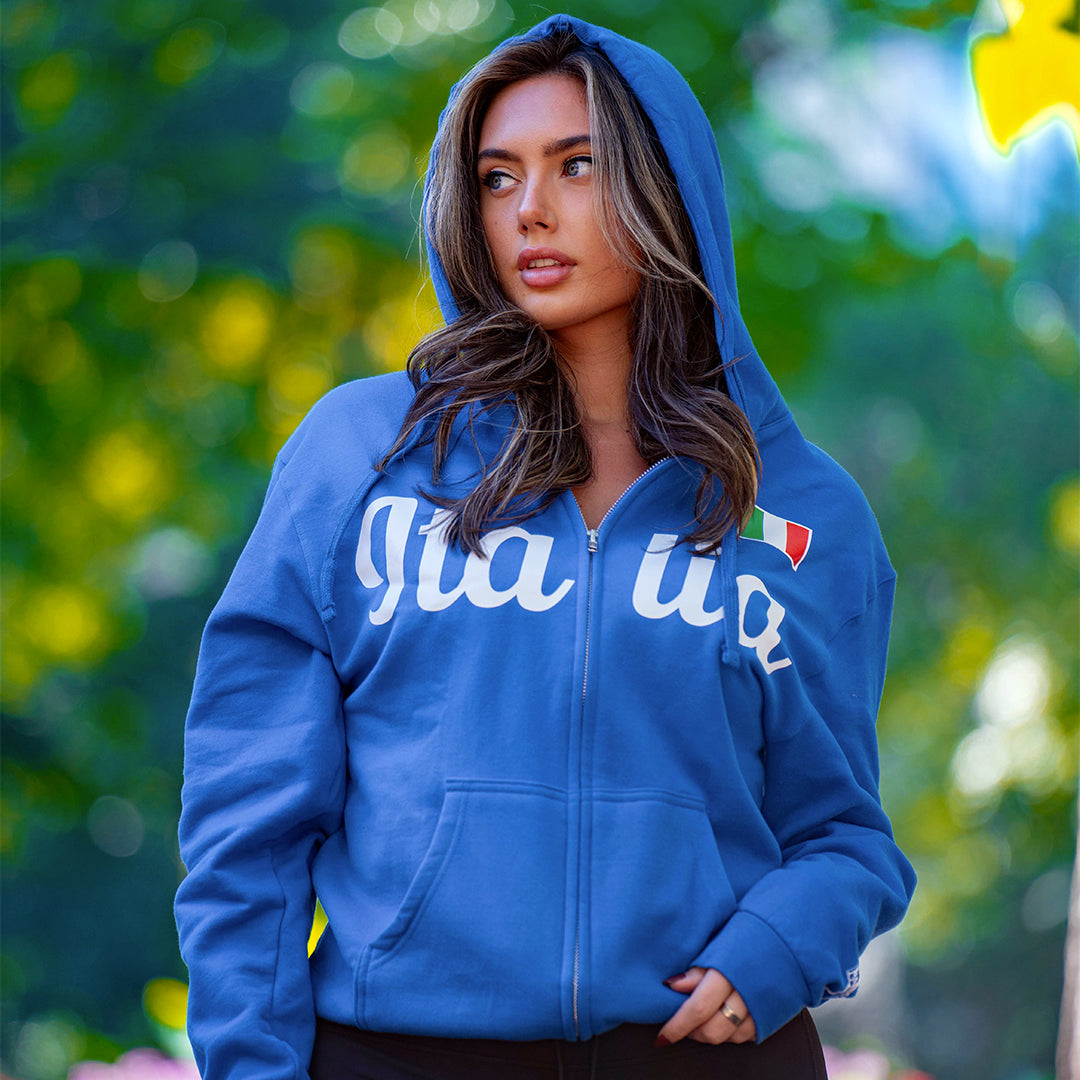 Italia Full-Zip Hoodie – Hardcore Italians