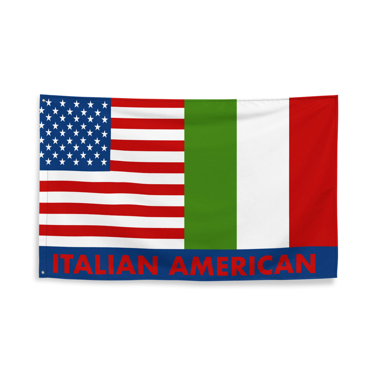 Bandiera a croce italo-americana