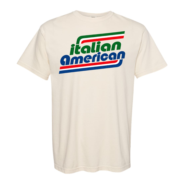Italian American Retro Stripe Tee