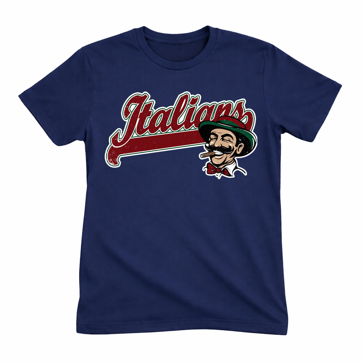 Italians Baseball Parody Tee – Vintage Italian American Shirt
