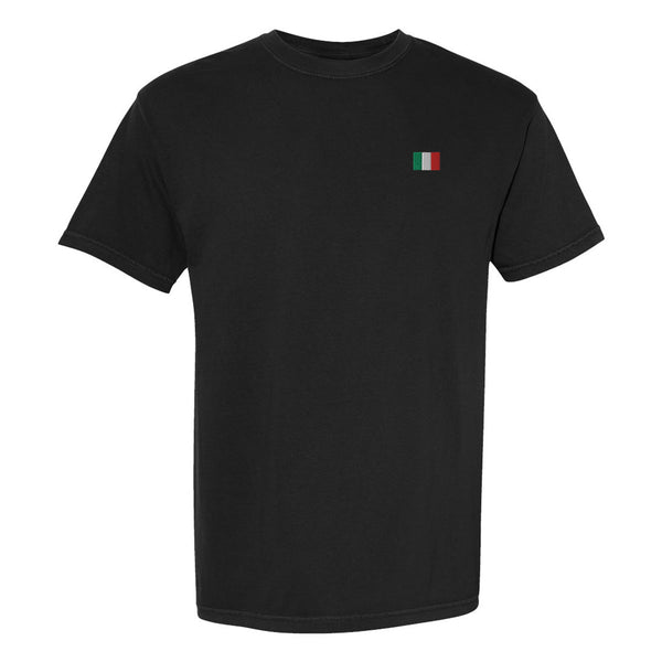 Italy Flag Embroidered Tee
