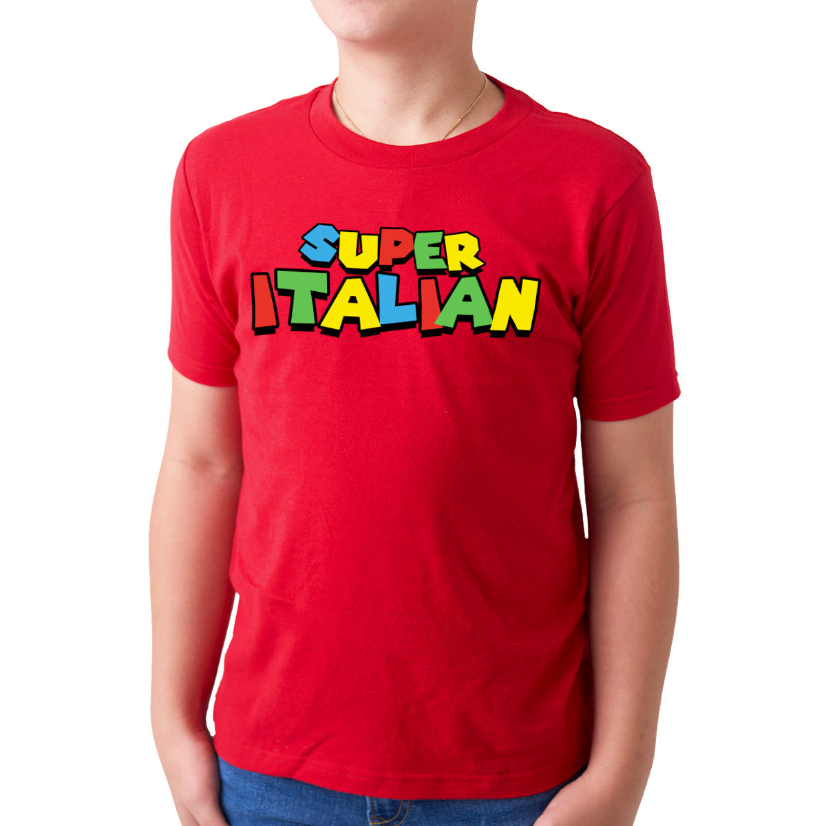 Maglietta super italiana giovanile