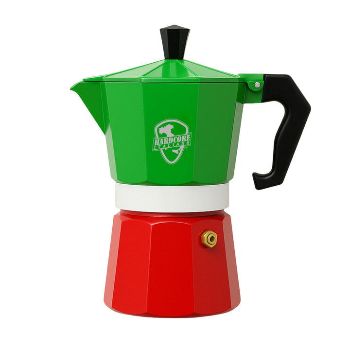 Italian Flag Moka Pot