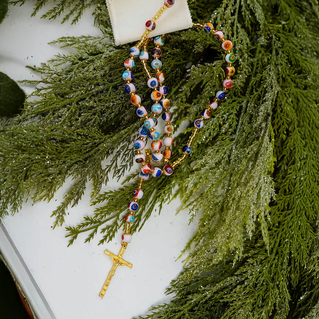 Murano Glass Rosary - Handmade in Italy