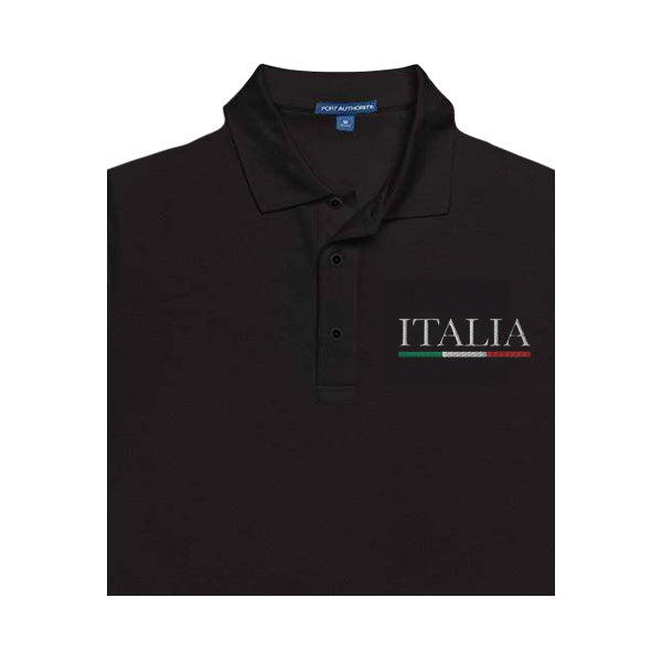 Italia Embroidered Polo
