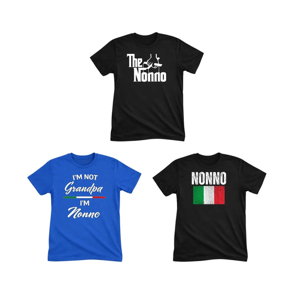 Italian Nonno Tees - 3 Pack