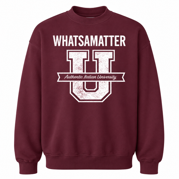 Whatsamatter U Crewneck
