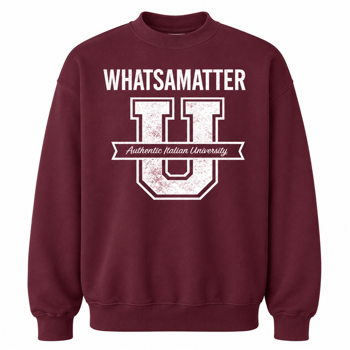 Whatsamatter U Crewneck