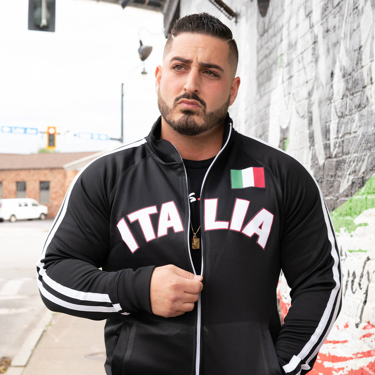 Italia track jacket
