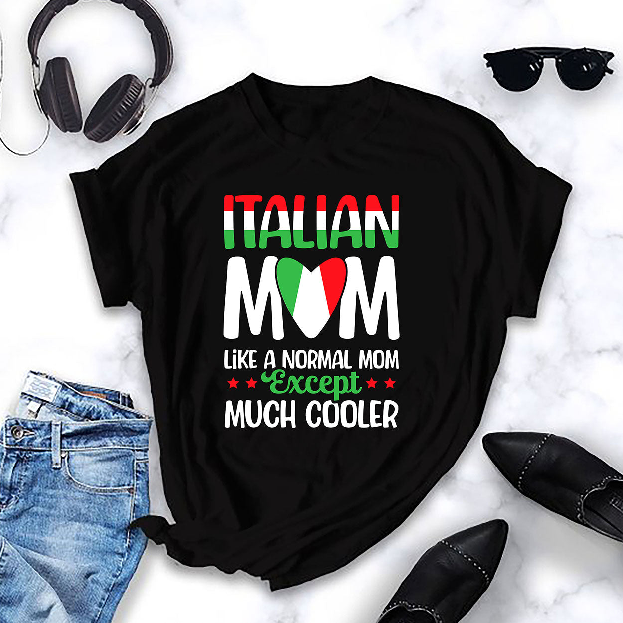 Italian Moms Are Cooler Womens Tee